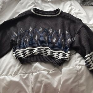 Urban outfitters cropped sweater